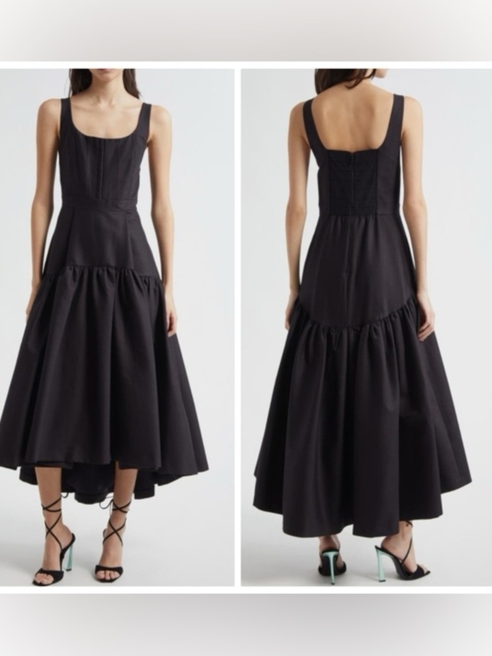 ALICE + OLIVIE Diana Midi Dress *FLAW* - Picture 4 of 15